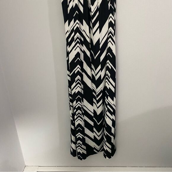 Bcx Women’s Halter Neck Black and White Maxi Dress S - Picture 2 of 5